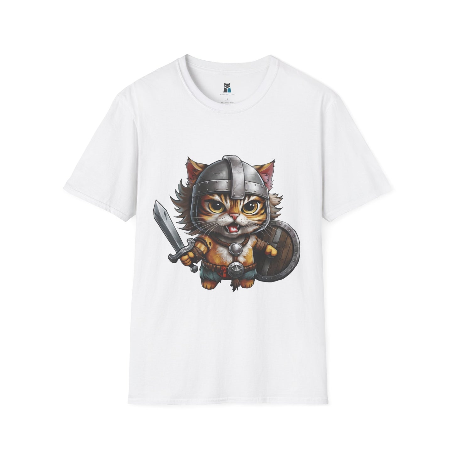 Fantasy Warrior Cat T-Shirt