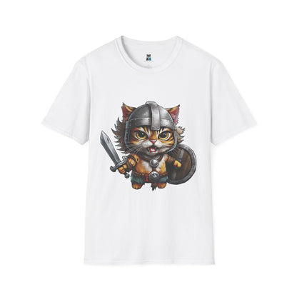 Fantasy Warrior Cat T-Shirt