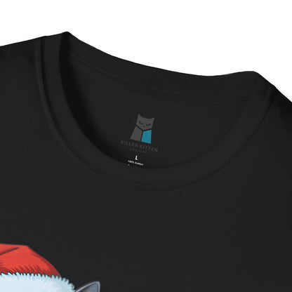 Festive Cat Christmas T-Shirt