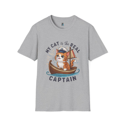 Captain Cat Boating T-Shirt